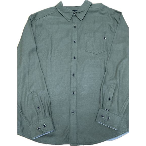 Marmot Hobson Flannel Shirt UPF 45 Green XL NWT - Picture 4 of 8